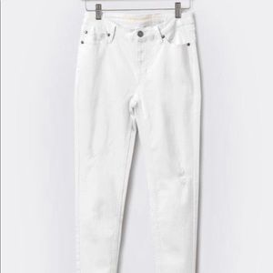Sommerset Skinny Jean, White- Size 6
